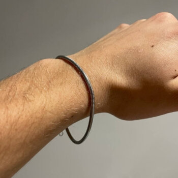 Silver Round Bracelet