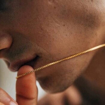 Square Gold Chain